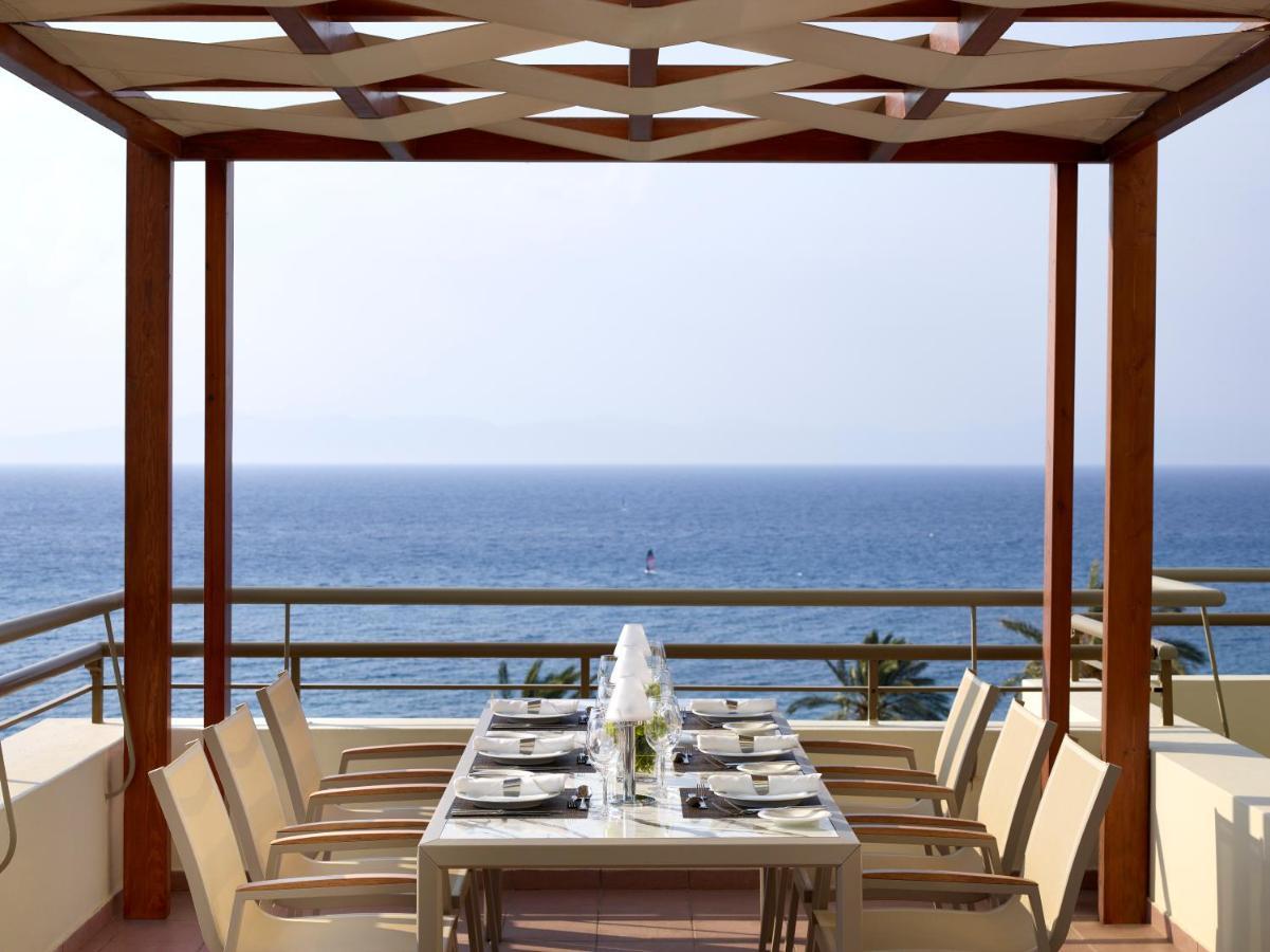 Amus Hotel & Spa Ixia (Rhodes) Exterior foto The restaurant