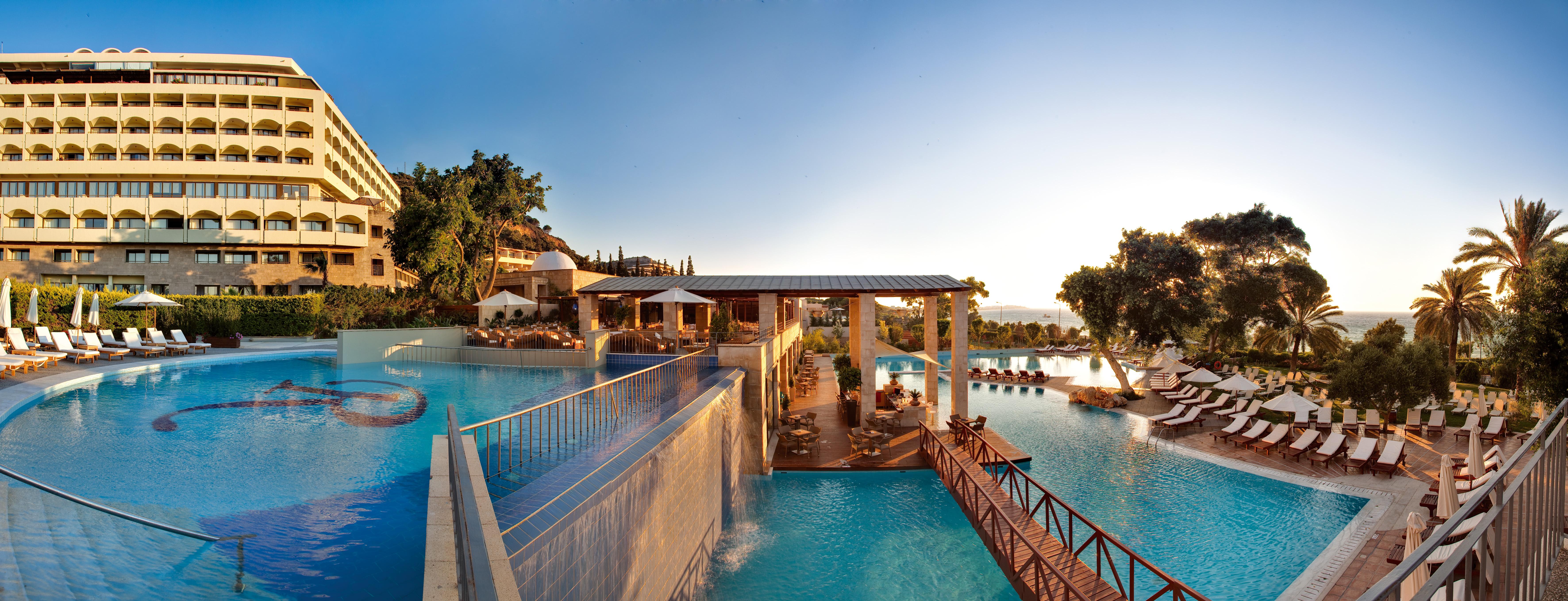 Amus Hotel & Spa Ixia (Rhodes) Exterior foto The resort's main pool