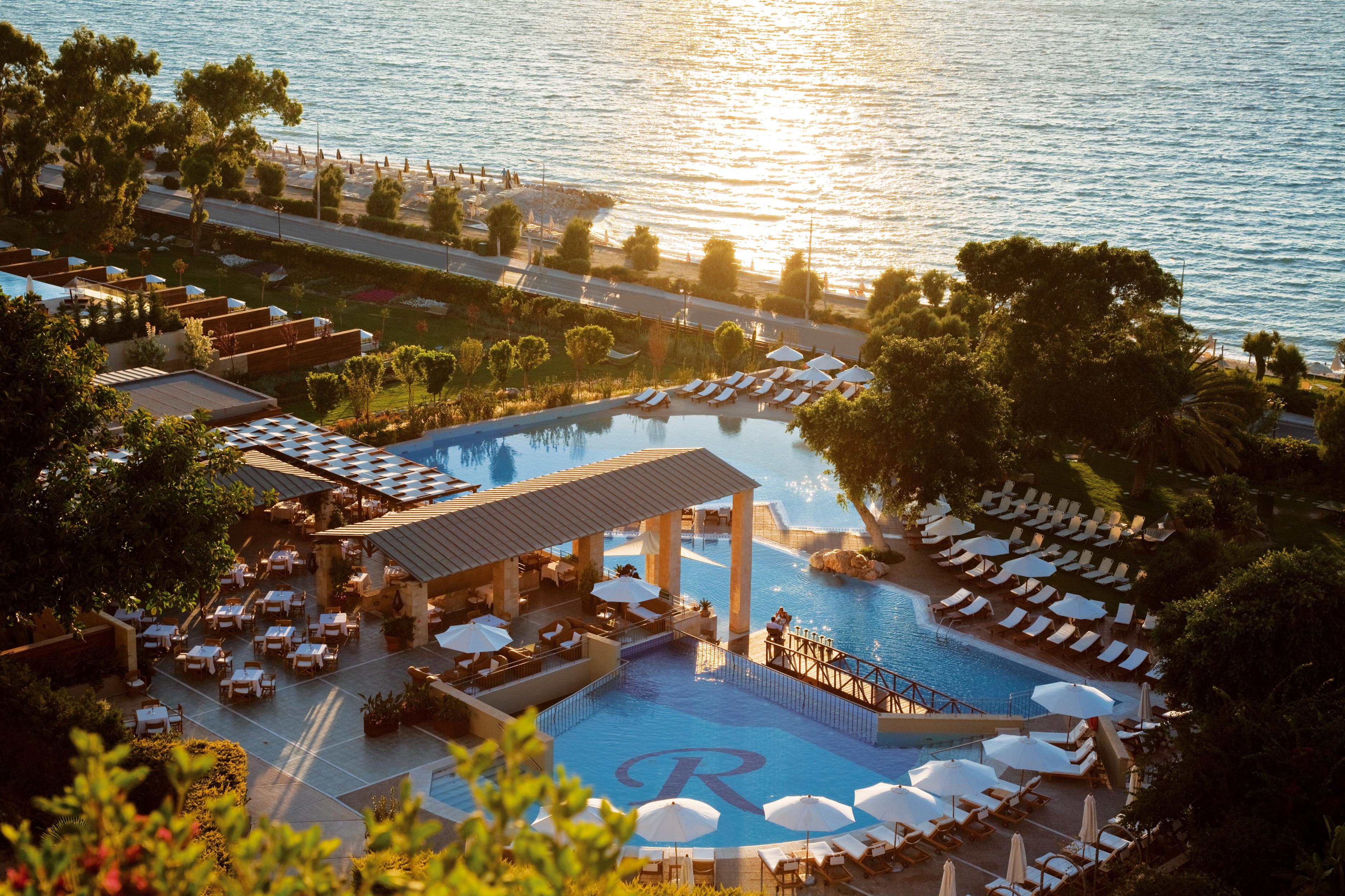 Amus Hotel & Spa Ixia (Rhodes) Exterior foto The resort's main pool