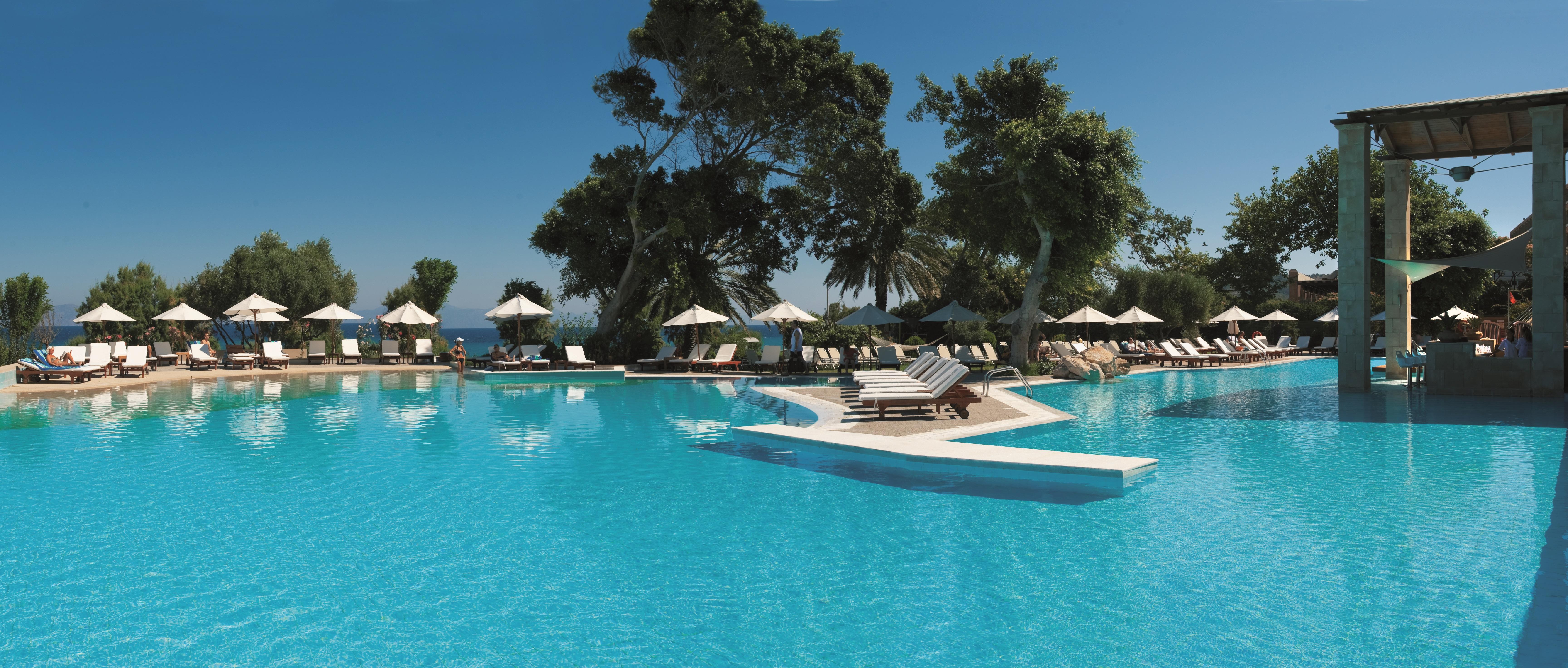 Amus Hotel & Spa Ixia (Rhodes) Exterior foto The swimming pool at the resort