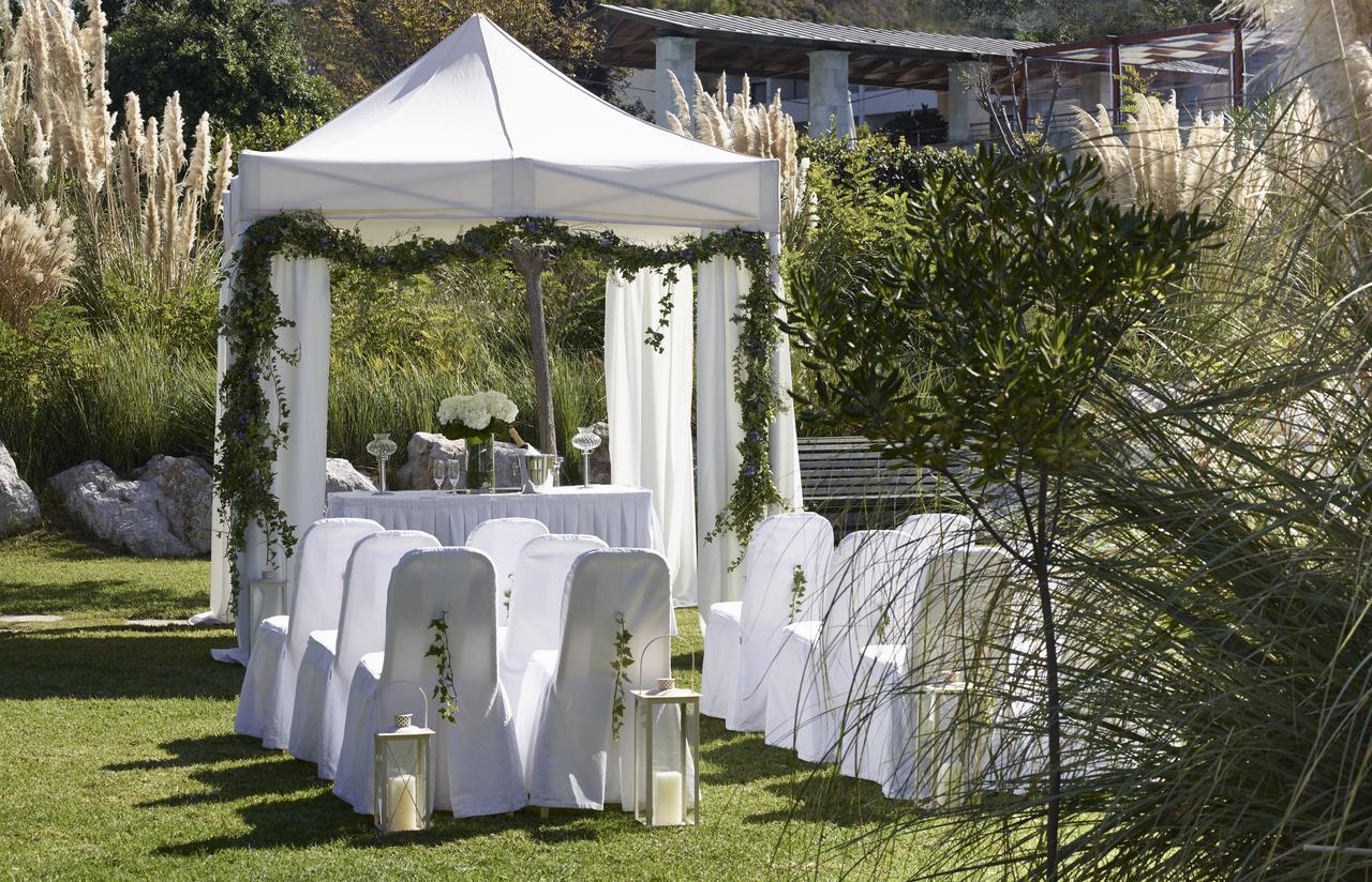 Amus Hotel & Spa Ixia (Rhodes) Exterior foto A wedding canopy